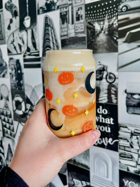 Midnights Jack O Lantern Glass Cup