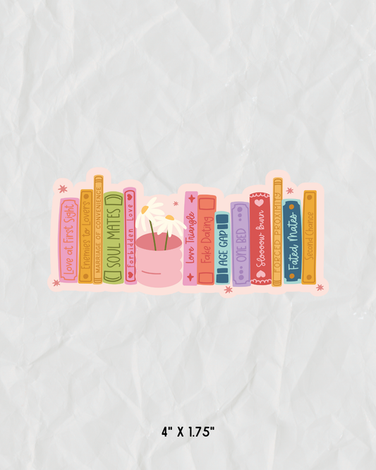 Bookshelf Sticker