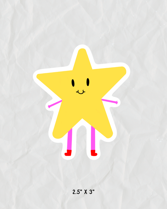 Cutie Star Sticker