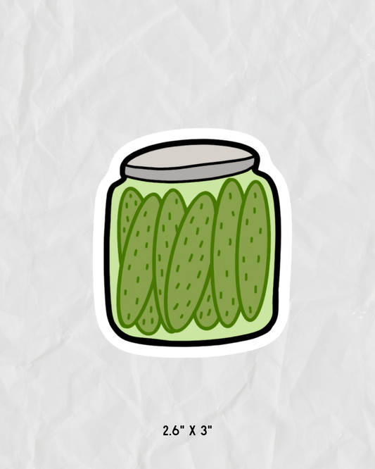 Pickle Jar Sticker