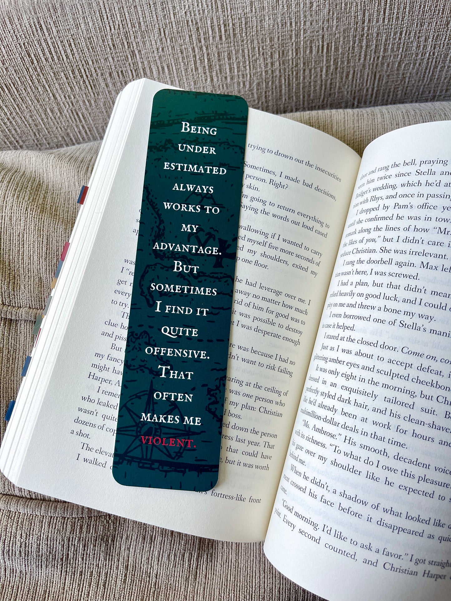 Pirate Map Bookmark