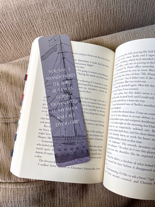 London Ship Bookmark