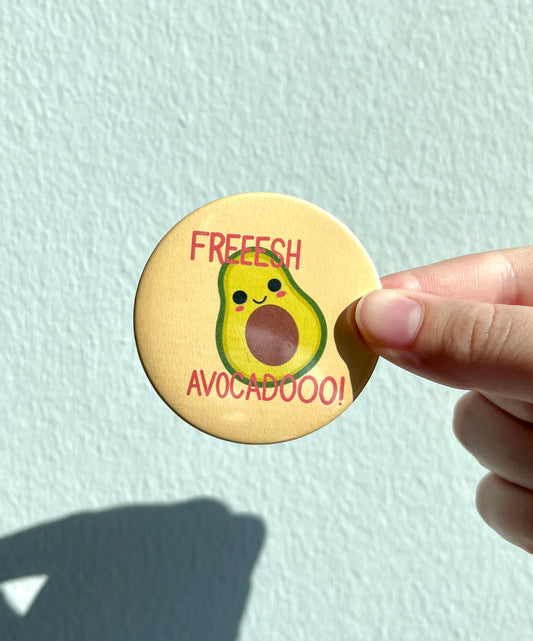 Fressssh Avocadooo Pin