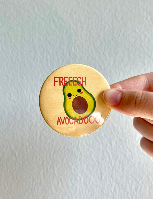 Fressssh Avocadooo Pin
