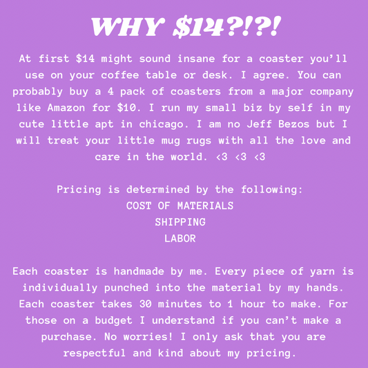 Cosmic Flower Coaster