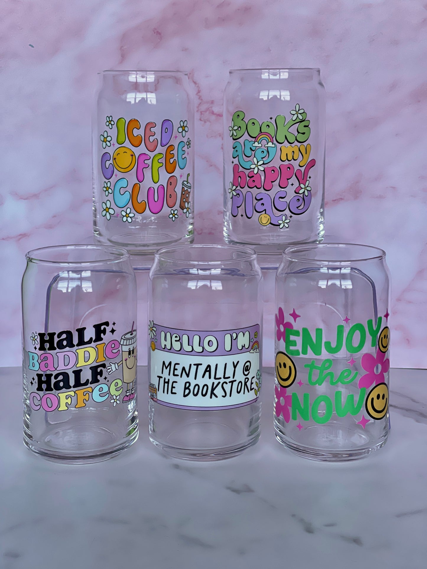 Mentally @ The Bookstore Glass Cup