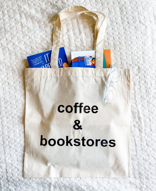 Coffee & Bookstores Tote Bag