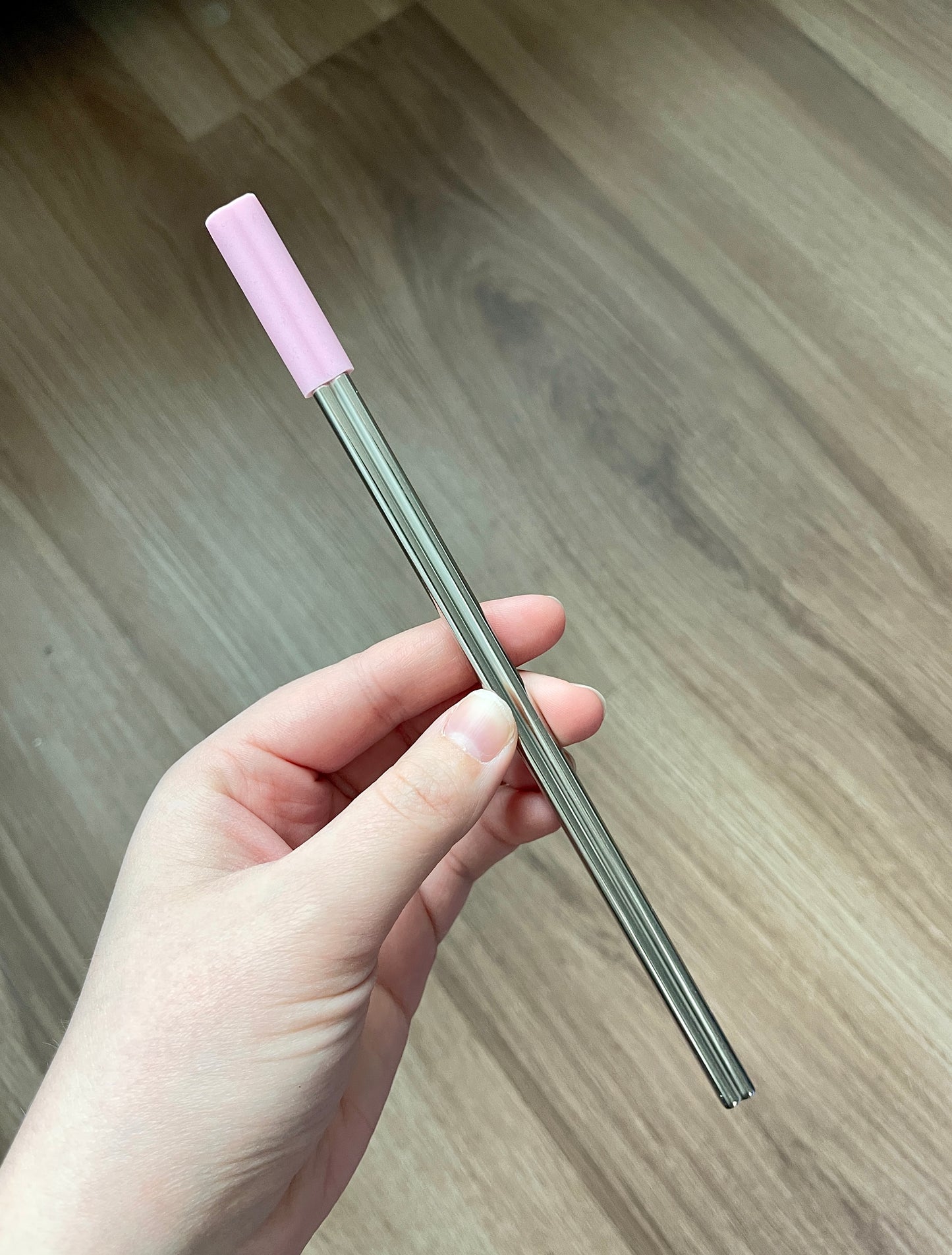 Heart Metal Straw