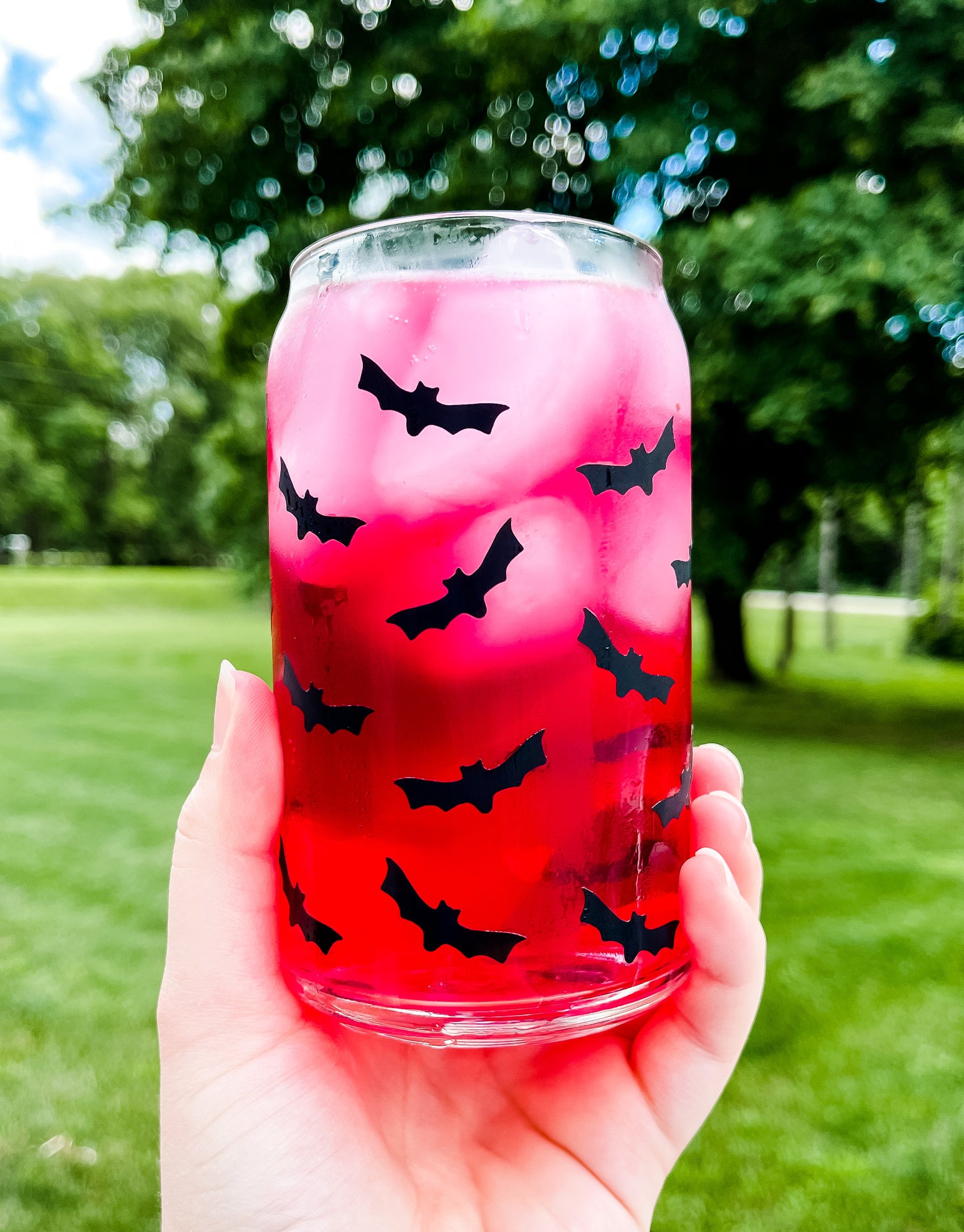 Bats Glass Cup