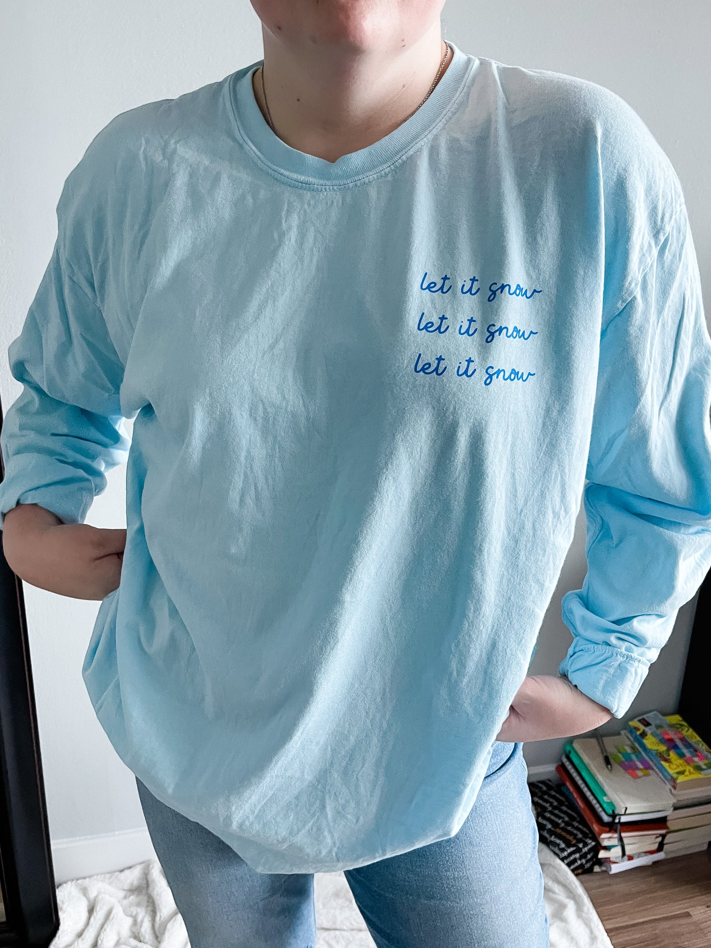 Let It Snow Long Sleeve Tee