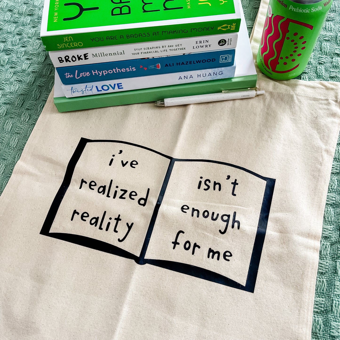 Reality Isn't Enough Tote Bag