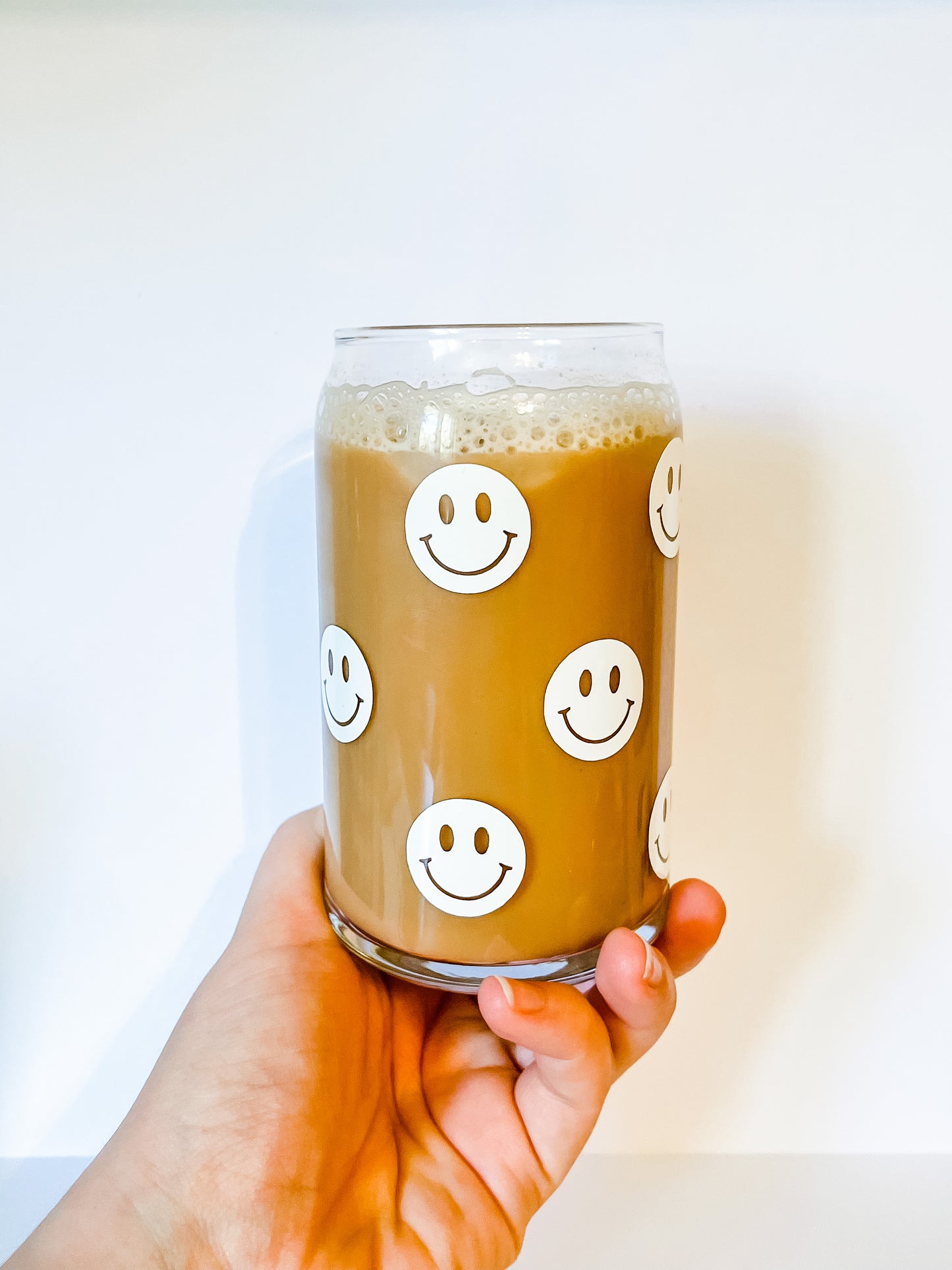 Smiley Glass Cup