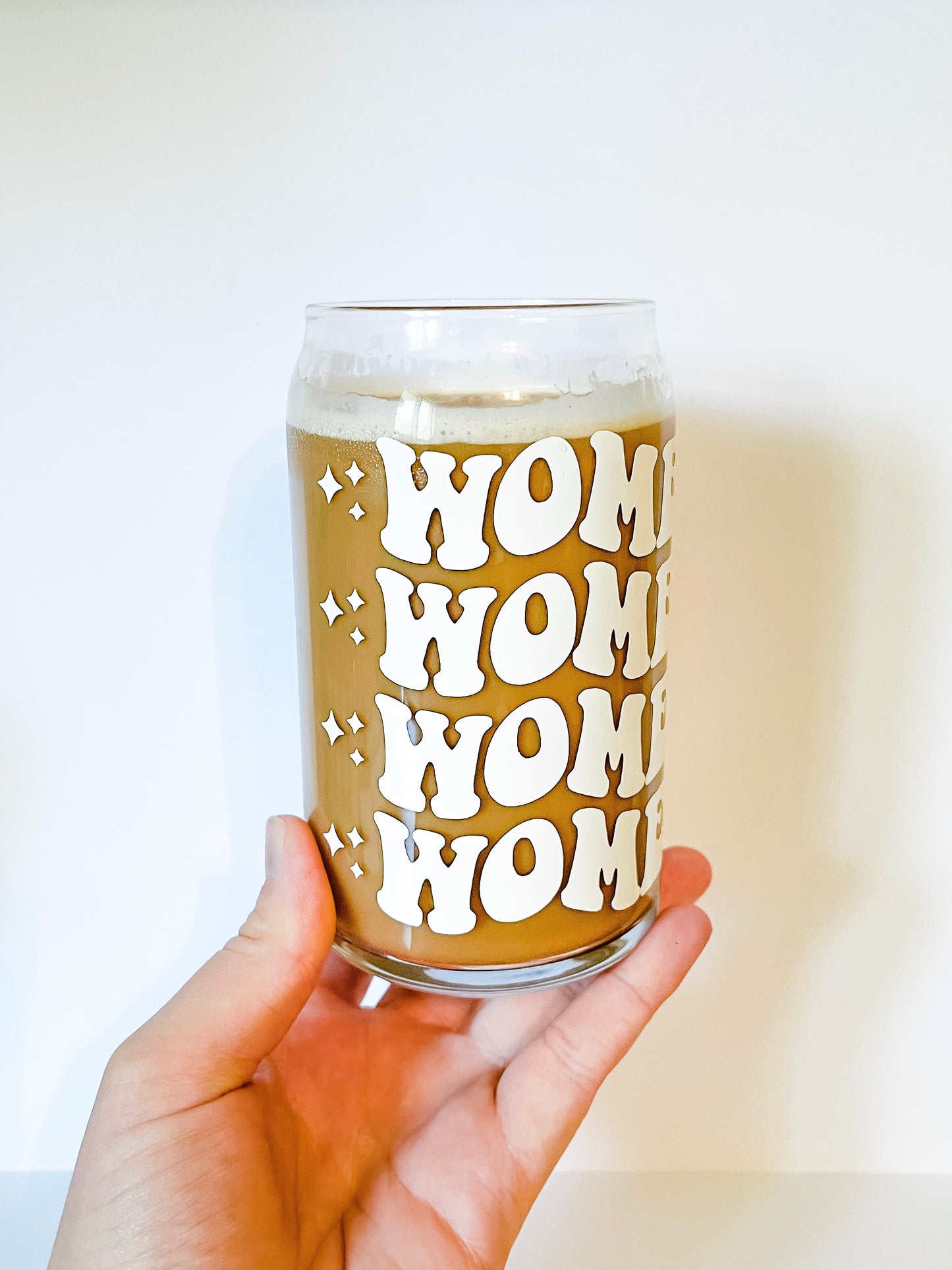 Women Glass Cup