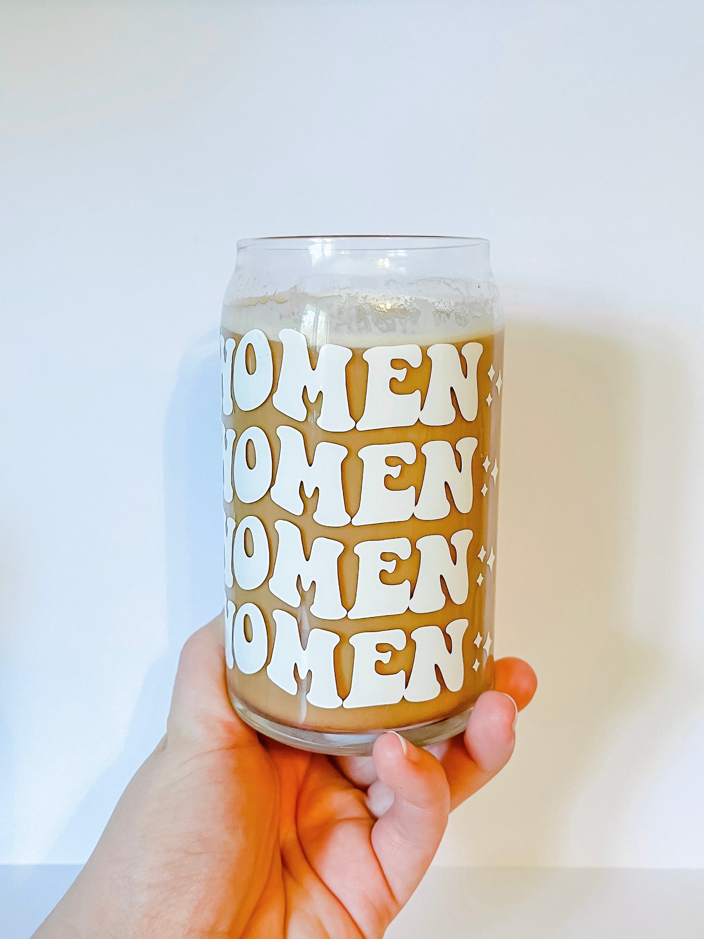 Women Glass Cup