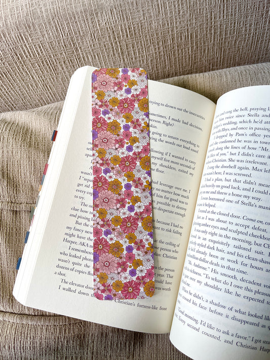 Flower Power Bookmark