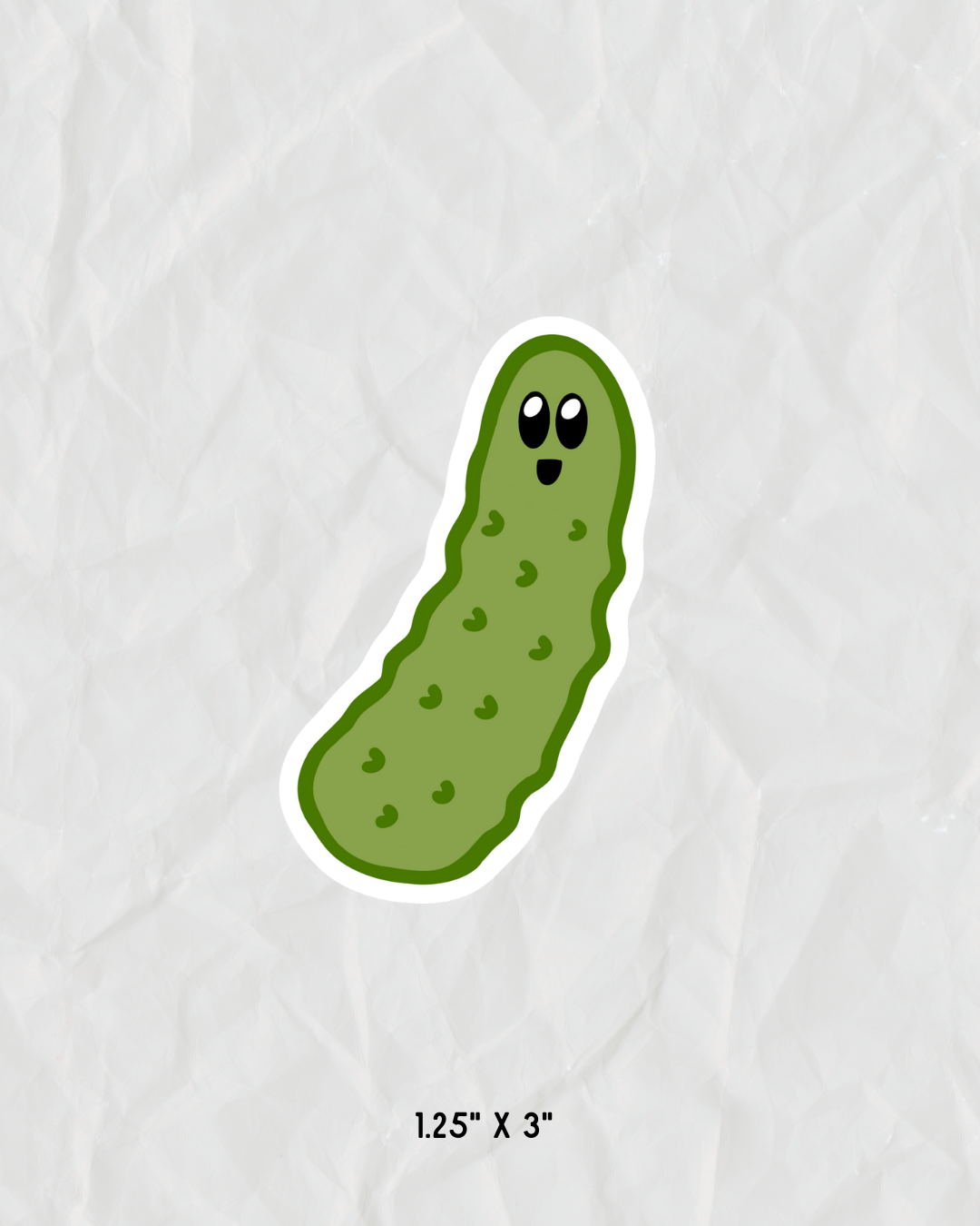 Happy Pickle Sticker