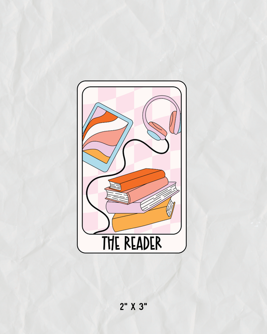 The Reader Tarot Sticker