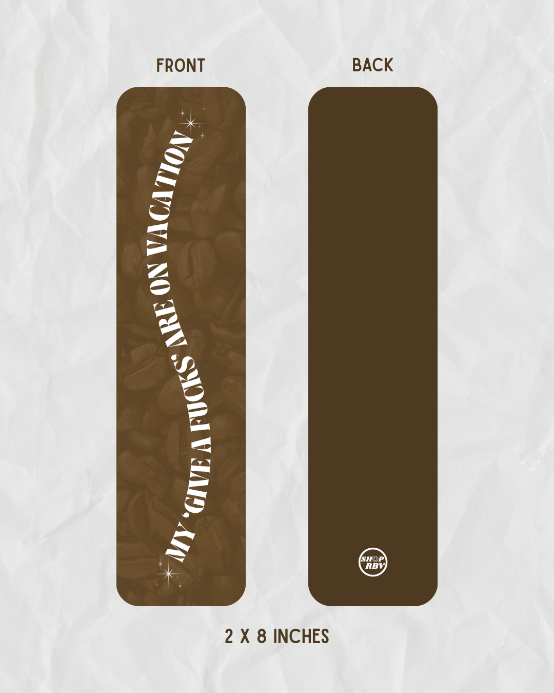 Espresso Bookmark