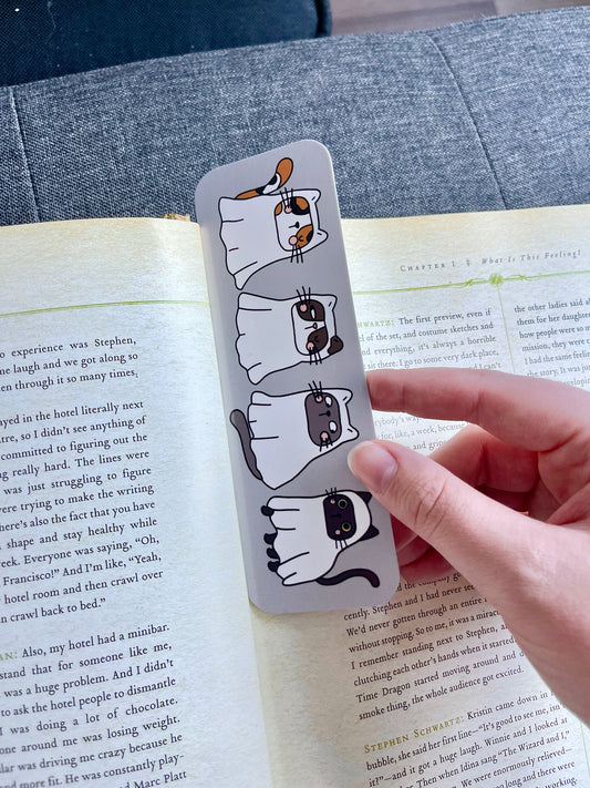 Ghost Cat Bookmark