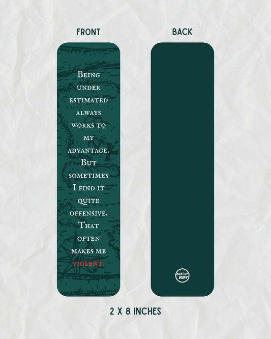 Pirate Map Bookmark