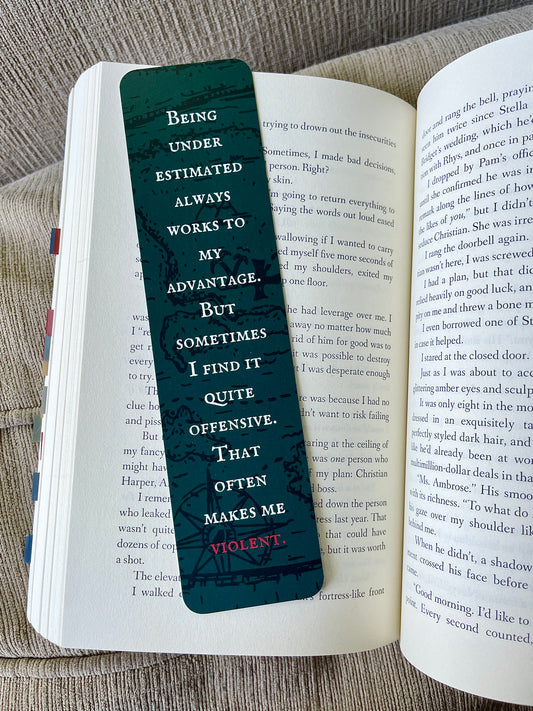 Pirate Map Bookmark