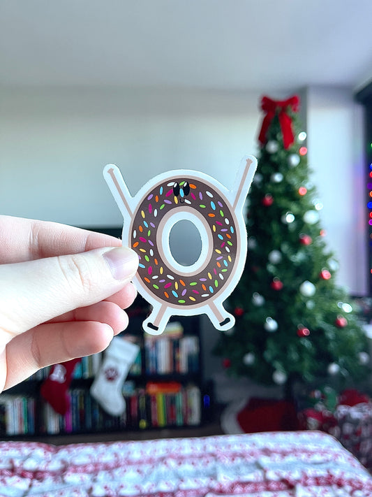 Sprinkle Donut Sticker