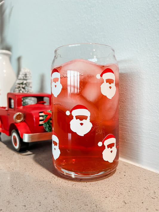 Santa Glass Cup